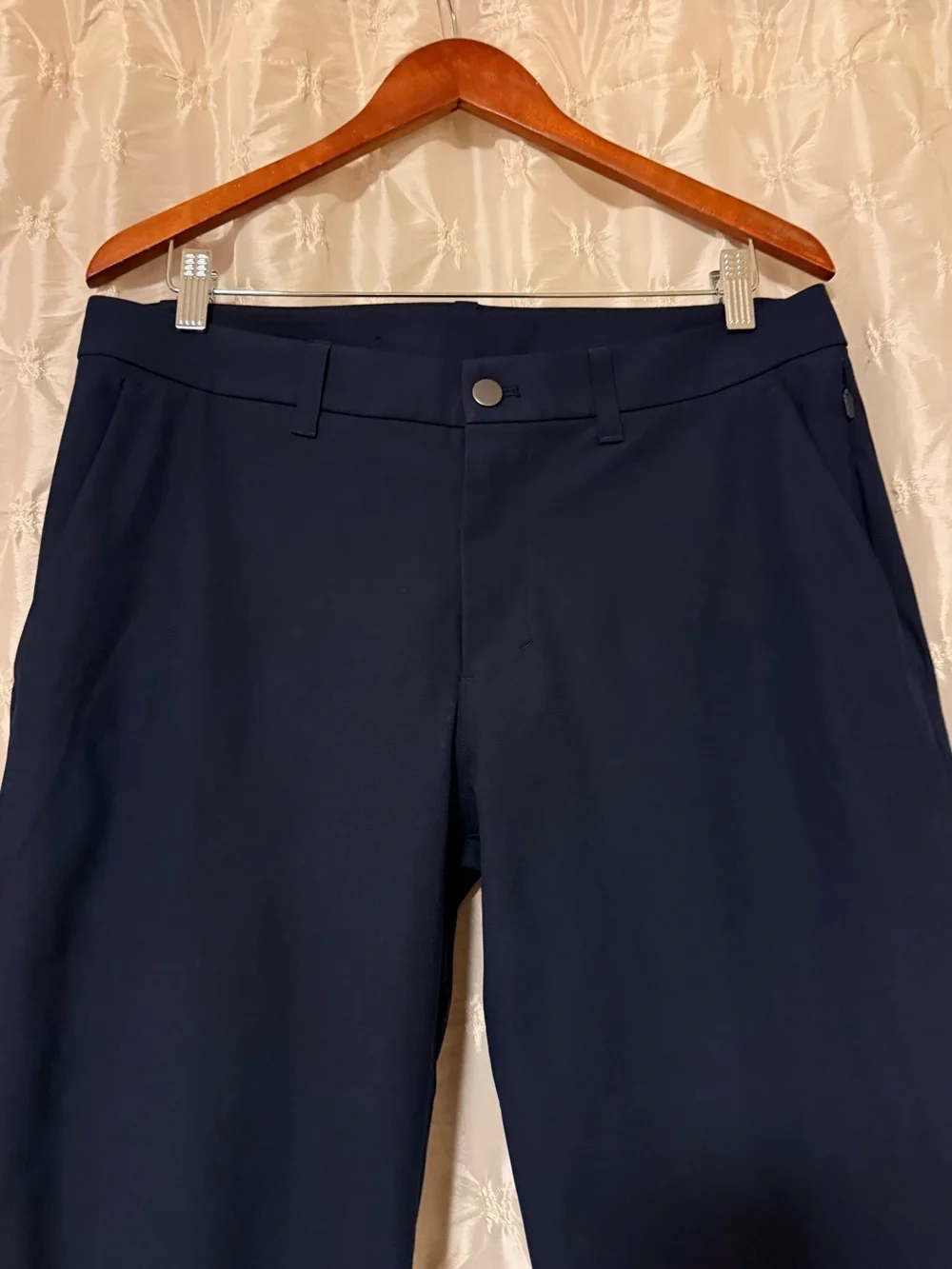 Lululemon ABC Slim-Fit Trouser Warpstreme True Navy Blue Men's Slim Chino Pants